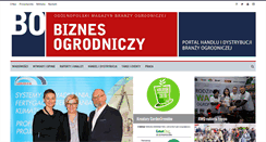 Desktop Screenshot of biznes-ogrodniczy.pl