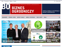 Tablet Screenshot of biznes-ogrodniczy.pl